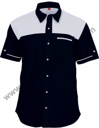 F17401 (Navy blue / White)